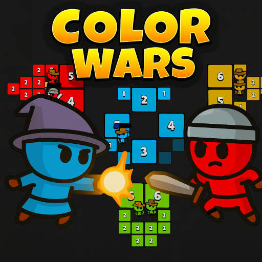 ColorWars.io – Conquest Game